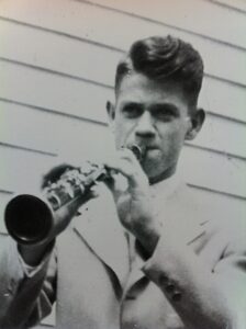 Older me with my clarinet